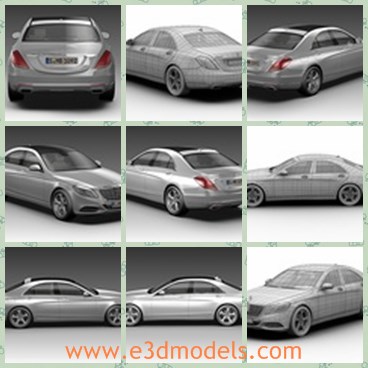 3d model the benz made in Germany - This is a 3d model of the Benz made in Germany,which is luxury and popular among young people.