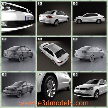 3d model the Brazil car - This s a 3d model of the Brazil car,which is made with four doors and popular around the world.