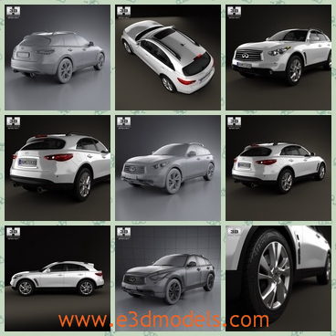 3d model the car in 2013 from Japan - This is a 3d model of the car in 2013 from Japna,which is modern and special.The model is luxury and popular.