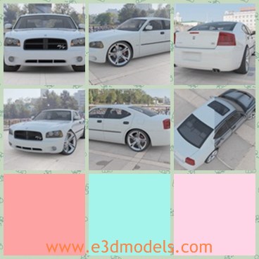 3d model the car made in 2008 - This is a 3d model of the car made in 2008,which is large and modern.The model is popular in the world.