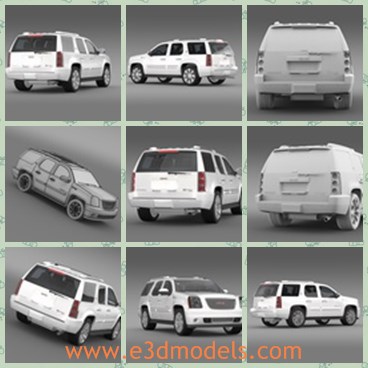 3d model the car made in 2013 - This is a 3d model of the car made in 2013,which is spacious and famous in the world.The model has four doors.