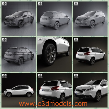 3d model the car of France - This is a 3d model of the car of France,which is modern and poopular in the world.