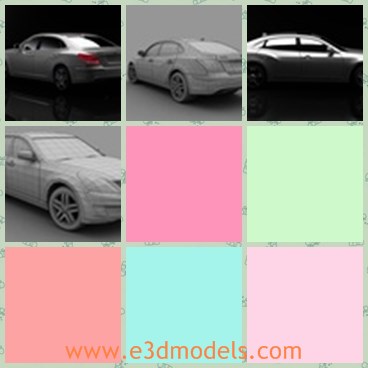 3d model the car of Hyundai Equus - This is a 3d model of the car of Hyundai Equus,which is modern and made with high quality.