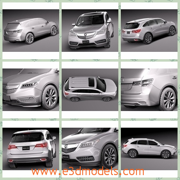 3d model the car of Japan - This is a 3d model of the car of Japan,which is modern and new.The model is famous and popular in the world.