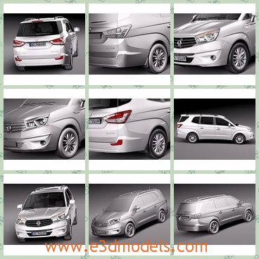3d model the car of Turismo - This is a 3d model of the car of Turismo,which is made in China and most Chinese people love it so much.