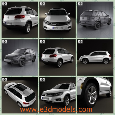 3d model the car of Volkswagen - This is a 3d model of the car of Volkswagen,which is made in 2013 and the style is famous in the world.