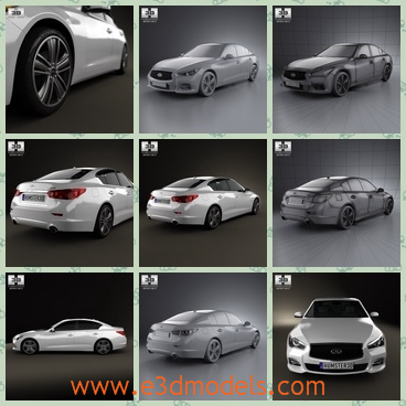 3d model the car with four doors - This is a 3d model of the car with four doors,which is made in Japan and the car is luxury for most people,for it costs too much.