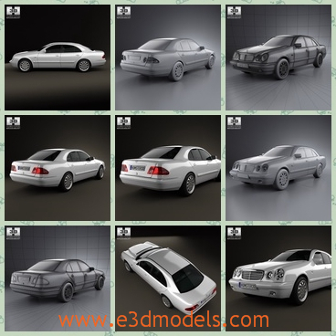 3d model the classical car of Benz - This is a 3d model of the classical car of Benz,which is luxury and popular in the world.