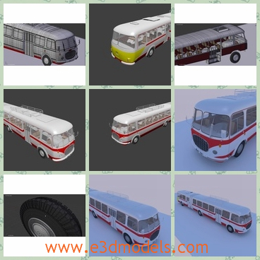 3d model the coach - This is a 3d model of the coach,which is large and spacious.The model is long and usually built for the companies.