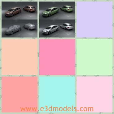 3d model the compact Volkswagen - This is a 3d model of the compact Volks wagen,which is made in Germany and many people in the world love it so much.