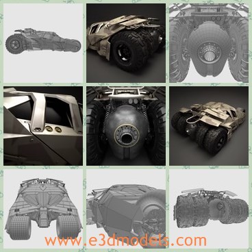 3d model the fantastic vehicle - This is a 3d model of the fantastic vehicle,which is the product of the new concept.