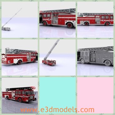 3d model the fire truck - This is a 3d model of the fire truck,which can be be converted to any other format you may like.E-One or Emergency One Incorporated is an emergency services manufacturer and marketer based in Ocala, Florida.