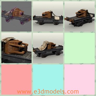 3d model the german train - This is a 3d model of the Germna train,which is old and has been abandoned for a long time.The model is made with steel and other materials.
