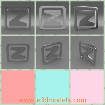 3d model the logo of a car - This is a 3d model of the logo of a car,which is a Chinese automobile manufacturer based in Zhejiang, China. It is owned by Zotye Holding Group and was established in 2005.It is high polygon, detailed 3d model of high quality.