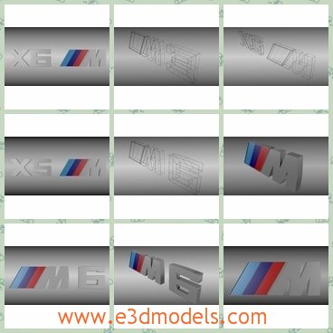 3d model the logo of BMW - This is a 3d model of the logo of BMW,which is the symbol of the company and the it only belongs to the company.