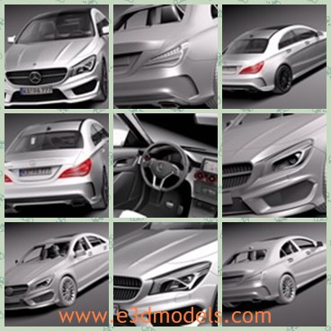 3d model the luxury car - This is a 3d model of the luxury car,which is fast and made in Germany.The model is popular around the world.