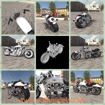 3d model the motorcycle - This is a 3d model of the motorcycle,which is realistic and fast and made with high quality.The model is ready to reproduced in 2 months.