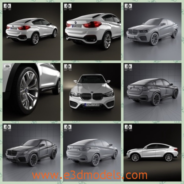3d model the saloon car of BMW - This is a 3d model of the saloon car of BMW,which is the concept of a German creator and the car is fast and popular.