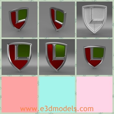 3d model the sign of Jaguar - This is a 3d model of the sign of Jaguar,which is a British built sports car based on Jaguar XK running gear.