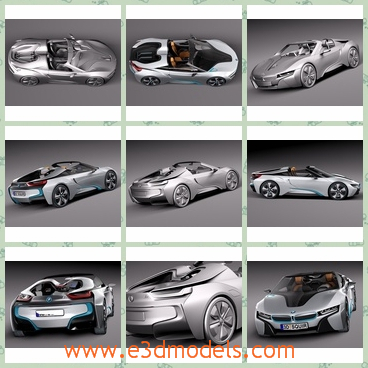 3d model the sports car in 2012 - This is a 3d model of the sports car in 2012,which is the new version os the brand and it was made in Germany.