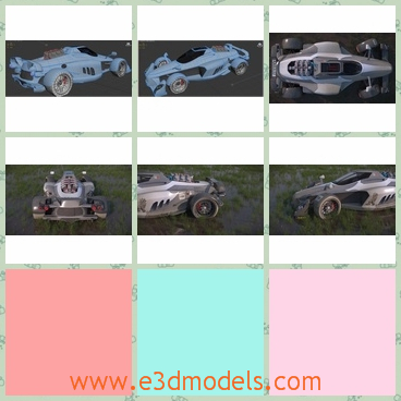 3d model the sports car of Tramotana - This is a 3d model of the sports car of Tramotana,which is modern but rigged.The model is the automatic car and it is ready to be moved.