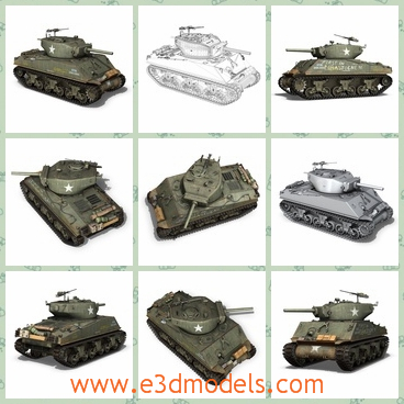 3d model the tank in normandy - This is a 3d model of the tank in normandy,which is heavy and dangerous.The tank is the most useful weapon in the military.