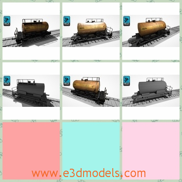 3d model the train with animated wheel - This is a 3d model of the train with animated wheel,which is old but practical.The model is produced to deliver goods from one place to another.