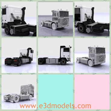 3d model the truck - This is a 3d model of the truck ,which is heavy and used to delivering.The truck is created with good quality.