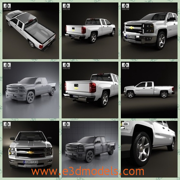 3d model the truck in 2014 - This is a 3d model of the truck in 2014,which is the cab that was made in 2014 and the entenden tail is practical.