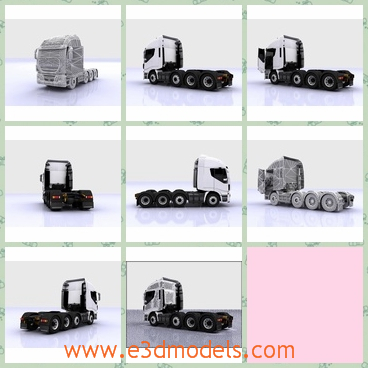 3d model the truck of Italy - This is a 3d model of the truck of Italy,which is made with high quality and the shape is outstanding.