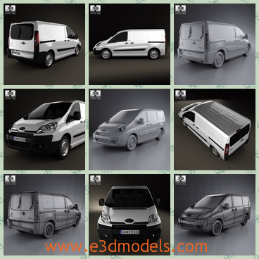 3d model the van of Toyota - This is a 3d model of the van of Toyota,which is made in Japan and the model is the delivery car.