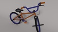 3d model of a bicycle
