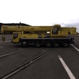 3d model the crane truck construction