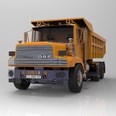 3d model the dump truck