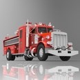 3d model the fire truck