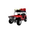 3d model the Jeep