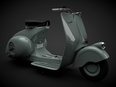 3d model the motorscooter of Italy