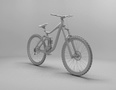 3d model the mountain bike