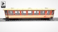 3d model the passenger train