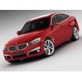 3d model the red BMW