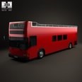 3d model the red bus