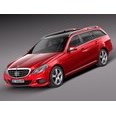 3d model the red luxury car