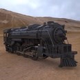 3d model the steam train