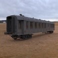 3d model the train car