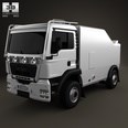 3d model the truck of Rally