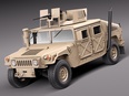 3d model the vehicle in the military