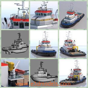 3d model the vessal in the sea - This is a 3d model of the vessal in the sea,which is called the watercraft and the platform is large and spacious.