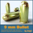 3d model the bullet