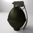 3d model the grenade with a ring