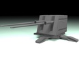 3d model the spider turret